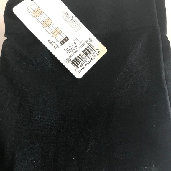 Leggings HUE for women color black sizeM/L - Picture 5 of 10